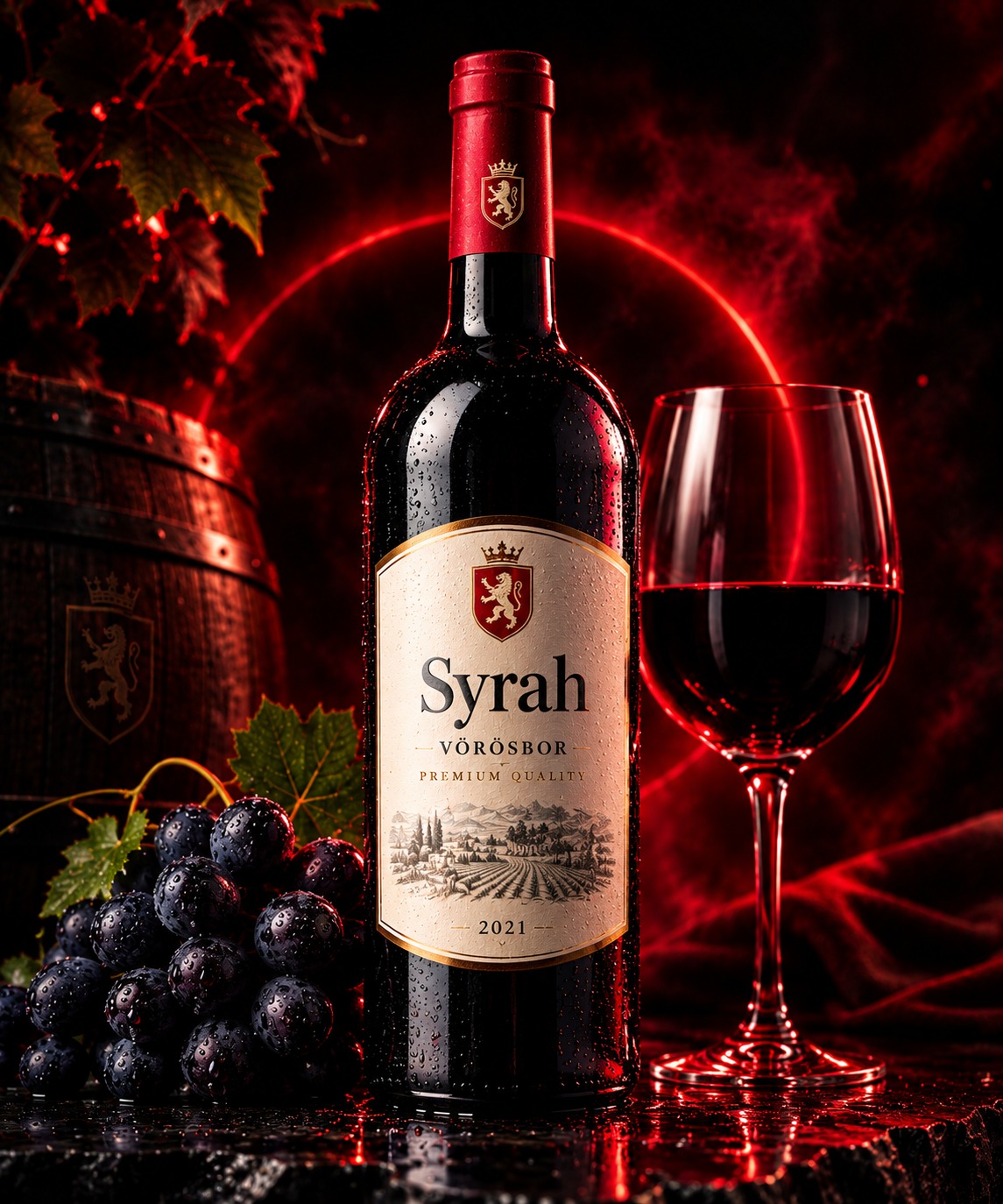 Syrah vörösbor